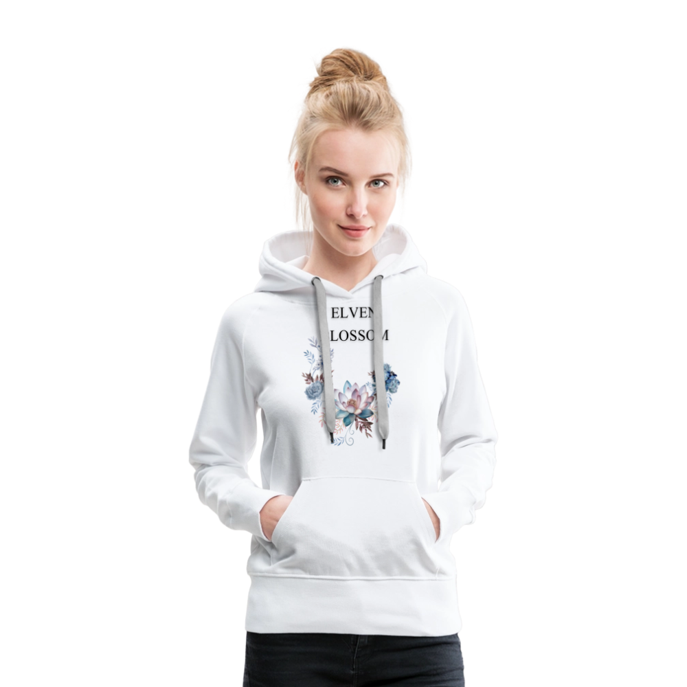 Women’s Premium Hoodie Elven - white