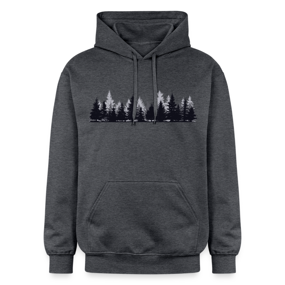 Mystischer Fantasy Hoodie – "Whispers of the Enchanted Forest" – Magisches Wald-Design für Abenteurer & Naturfreunde Gildan Unisex Softstyle® Midweight Hoodie - dark heather grey