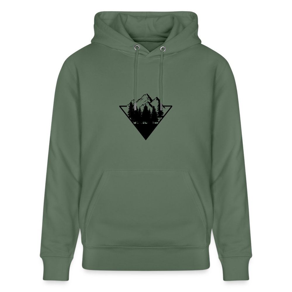 Stanley/Stella CRUISER Unisex Organic Hoodie Dwarven Peaks Hoodie – Die Stärke der Berge auf deiner Haut - cypress green