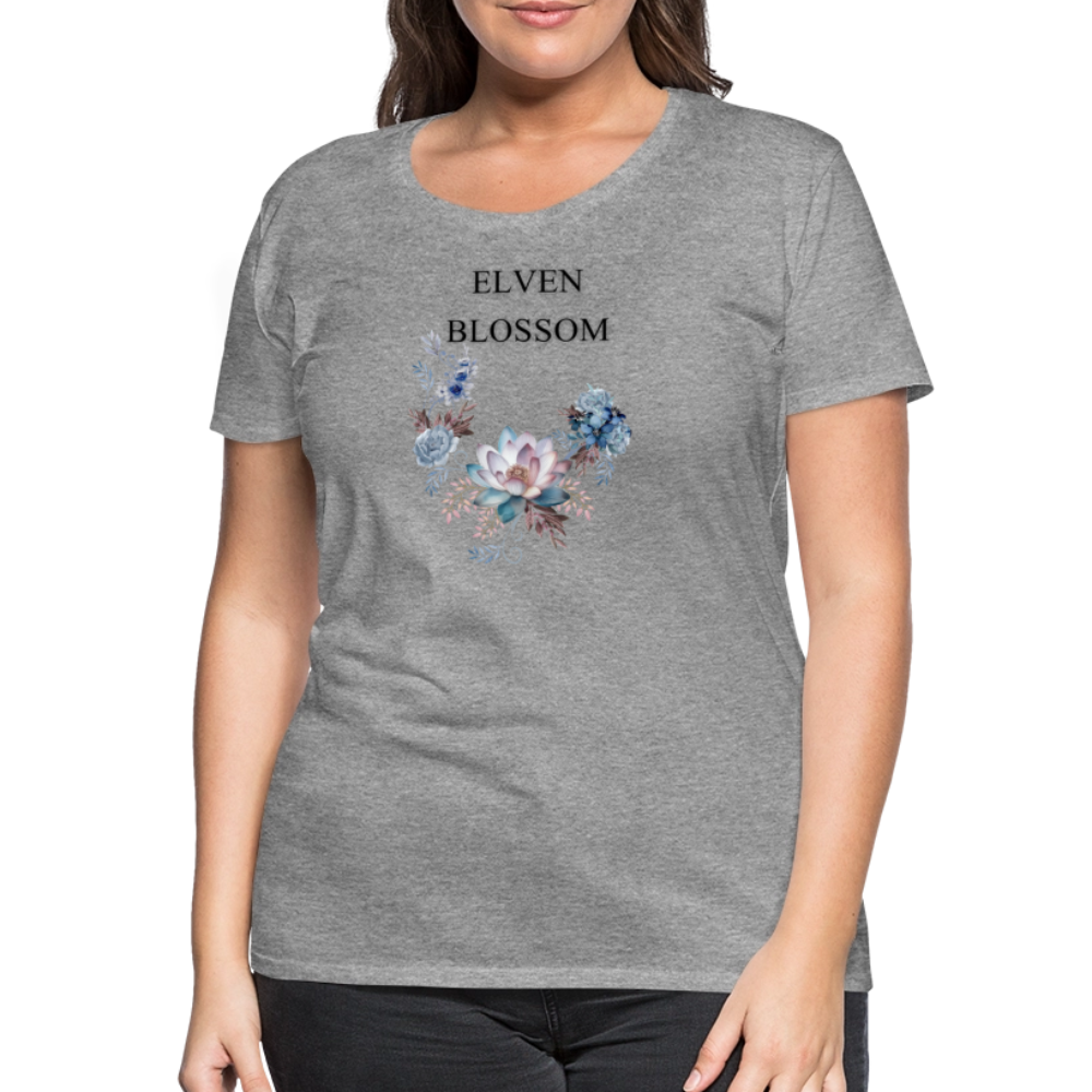 Women’s Premium T-Shirt Elven Blossom - heather grey