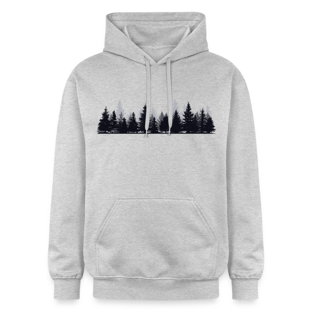 Mystischer Fantasy Hoodie – "Whispers of the Enchanted Forest" – Magisches Wald-Design für Abenteurer & Naturfreunde Gildan Unisex Softstyle® Midweight Hoodie - light heather grey