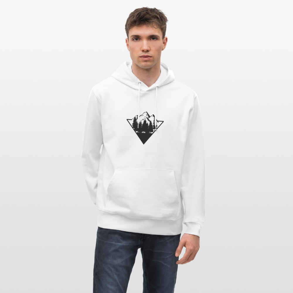 Stanley/Stella CRUISER Unisex Organic Hoodie Dwarven Peaks Hoodie – Die Stärke der Berge auf deiner Haut - white