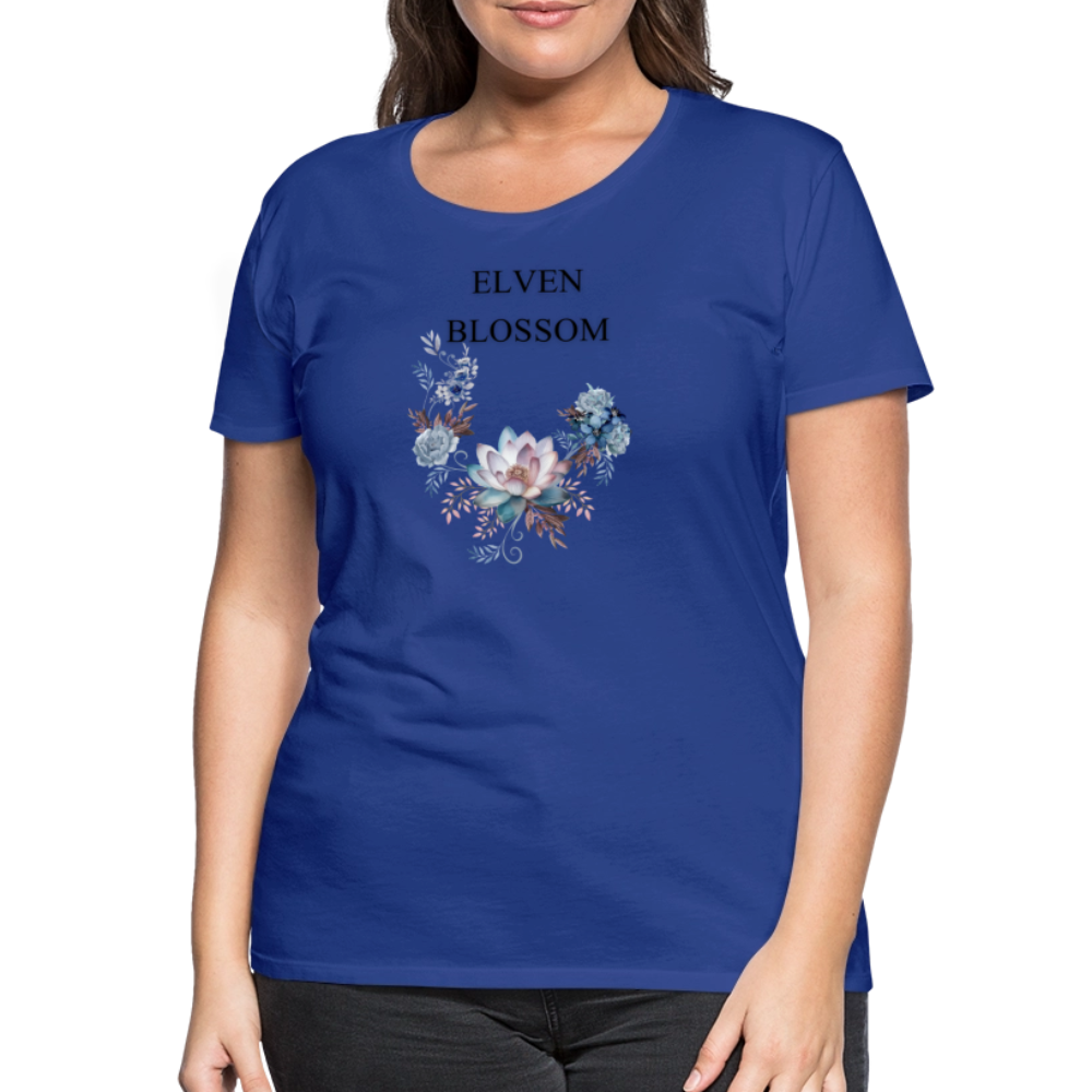 Women’s Premium T-Shirt Elven Blossom - royal blue