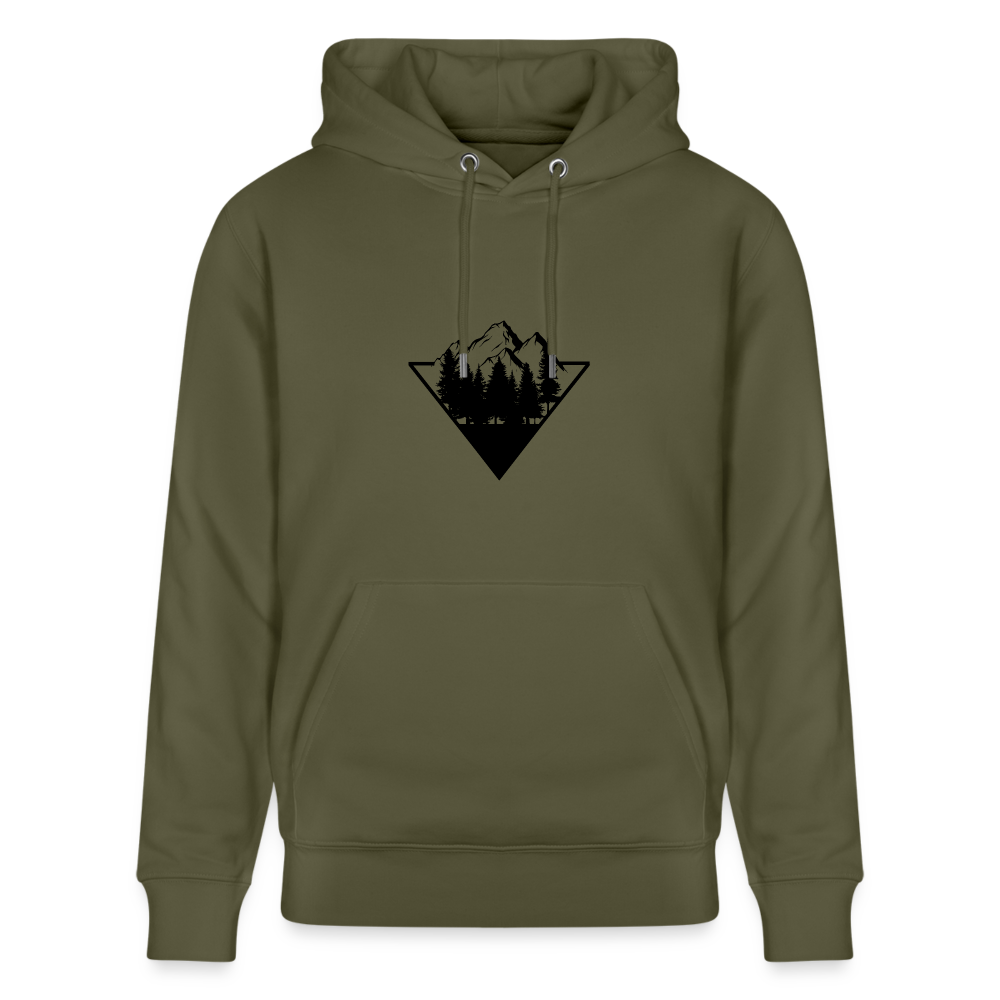 Stanley/Stella CRUISER Unisex Organic Hoodie Dwarven Peaks Hoodie – Die Stärke der Berge auf deiner Haut - khaki green