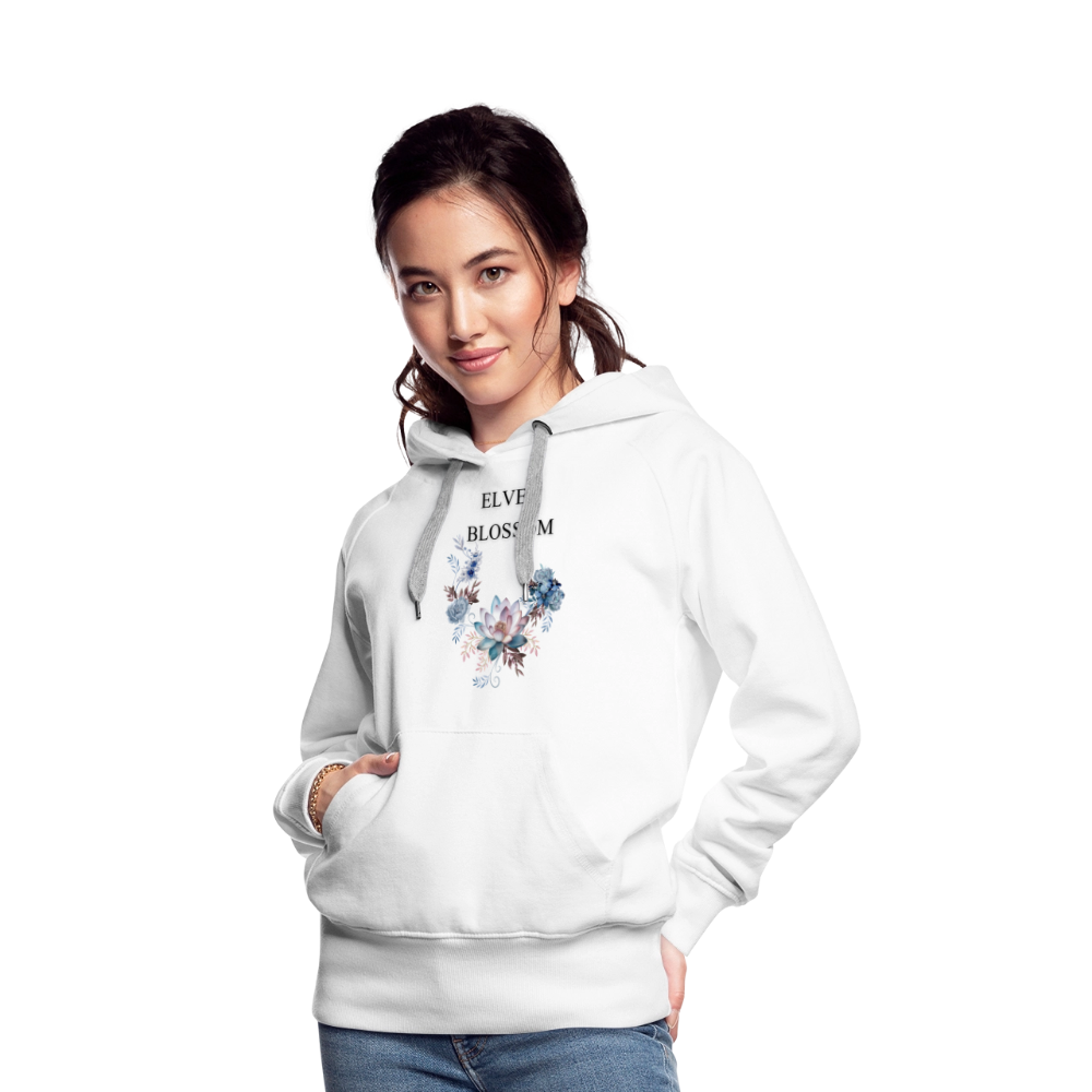 Women’s Premium Hoodie Elven - white