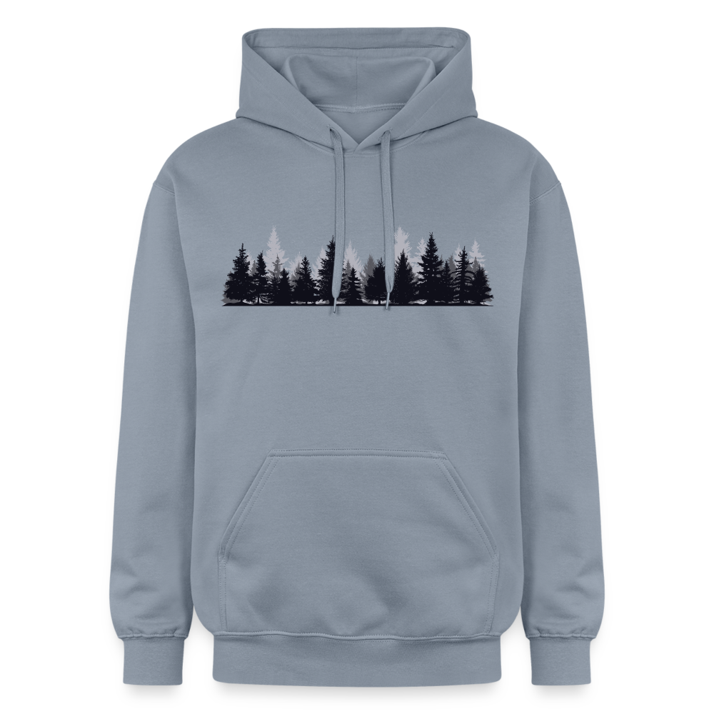 Mystischer Fantasy Hoodie – "Whispers of the Enchanted Forest" – Magisches Wald-Design für Abenteurer & Naturfreunde Gildan Unisex Softstyle® Midweight Hoodie - blue