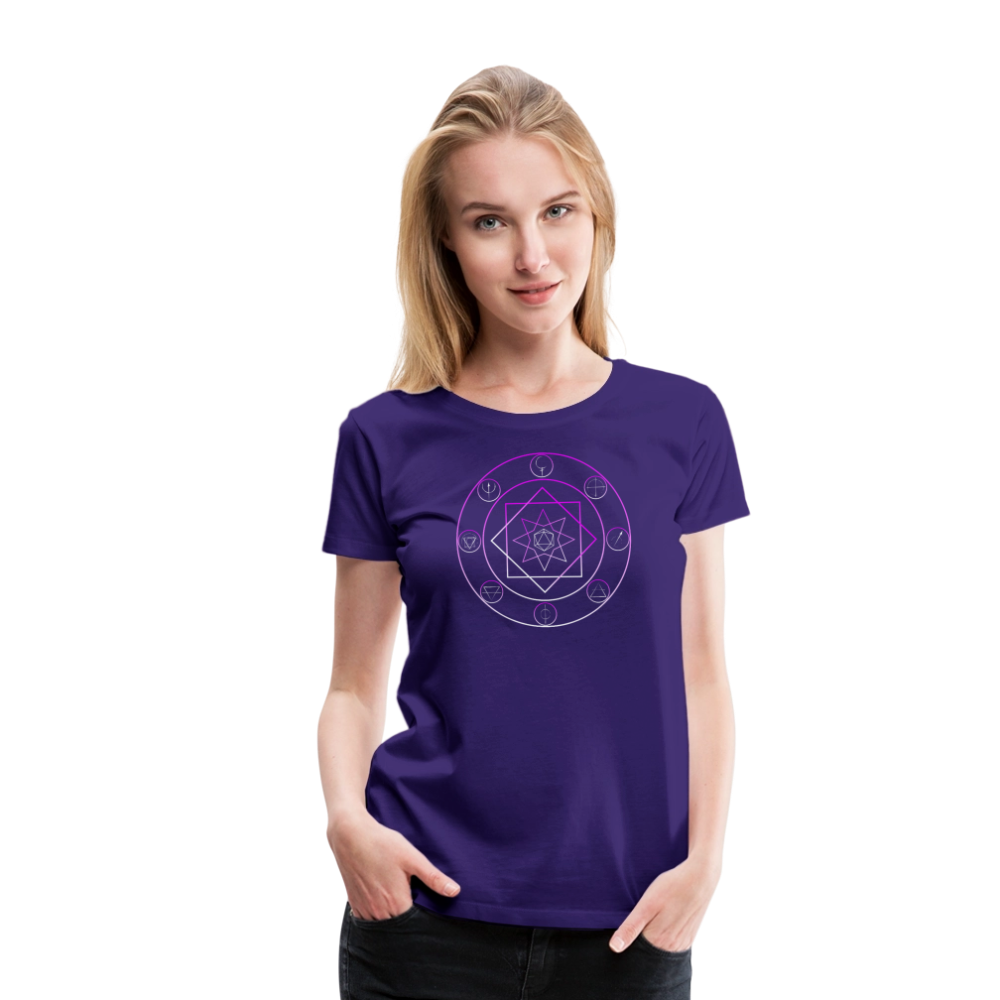 Women’s Premium T-Shirt Tiefling - purple