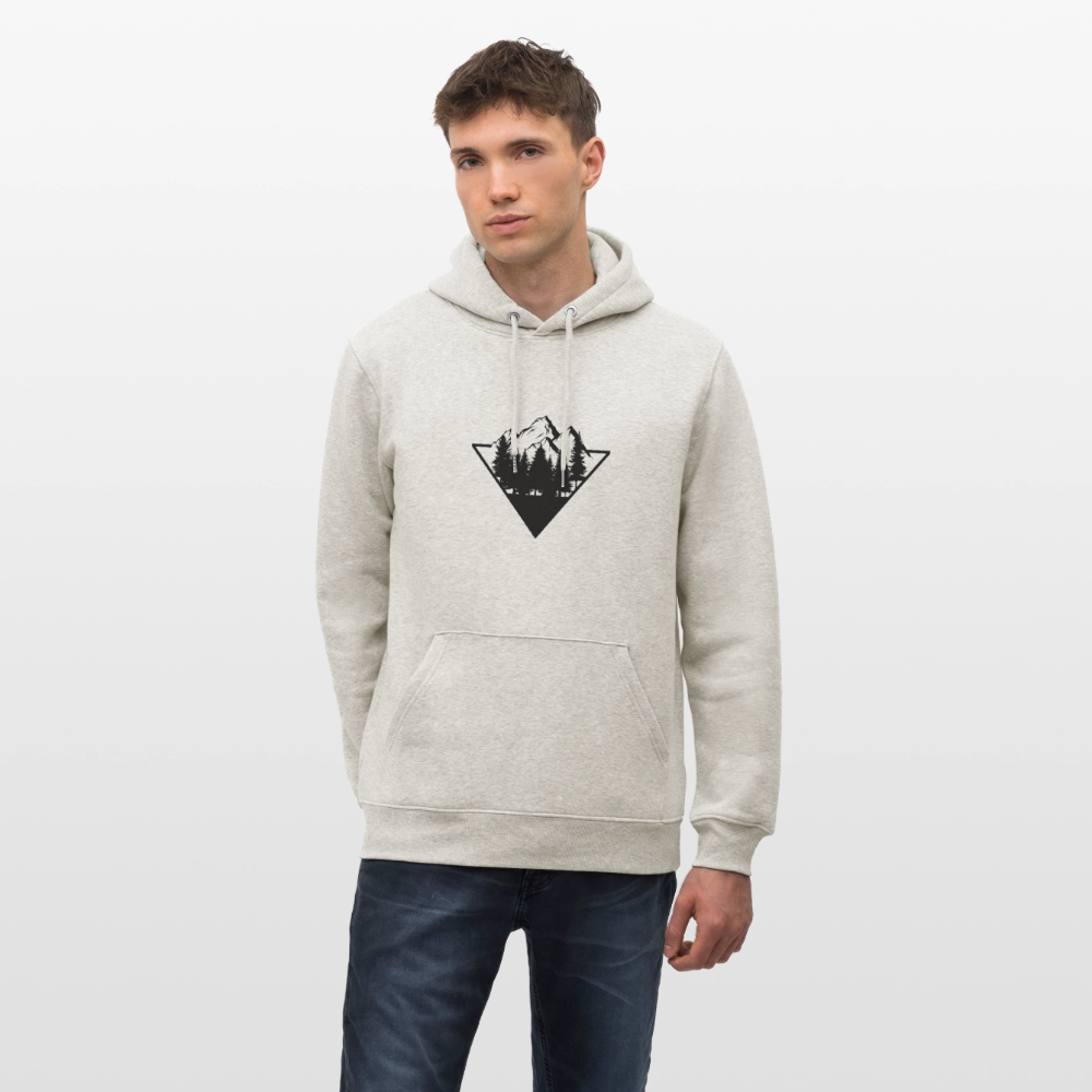 Stanley/Stella CRUISER Unisex Organic Hoodie Dwarven Peaks Hoodie – Die Stärke der Berge auf deiner Haut - heather oatmeal