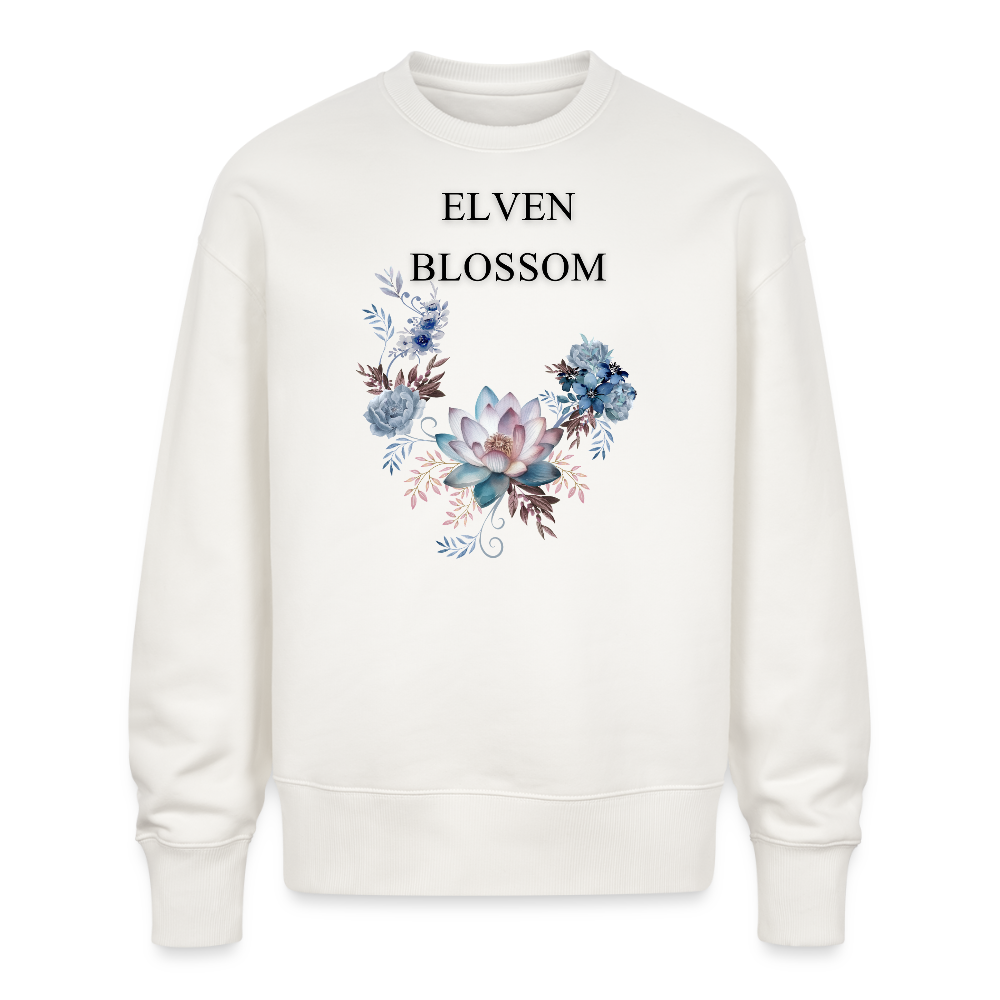 Stanley/Stella RADDER Unisex Oversize Organic Sweatshirt Elven Blossom - OFF WHITE