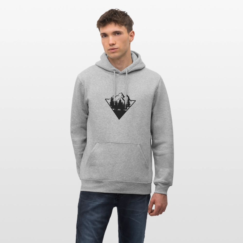 Stanley/Stella CRUISER Unisex Organic Hoodie Dwarven Peaks Hoodie – Die Stärke der Berge auf deiner Haut - heather grey