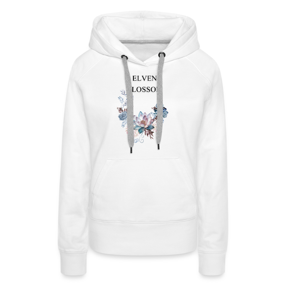 Women’s Premium Hoodie Elven - white