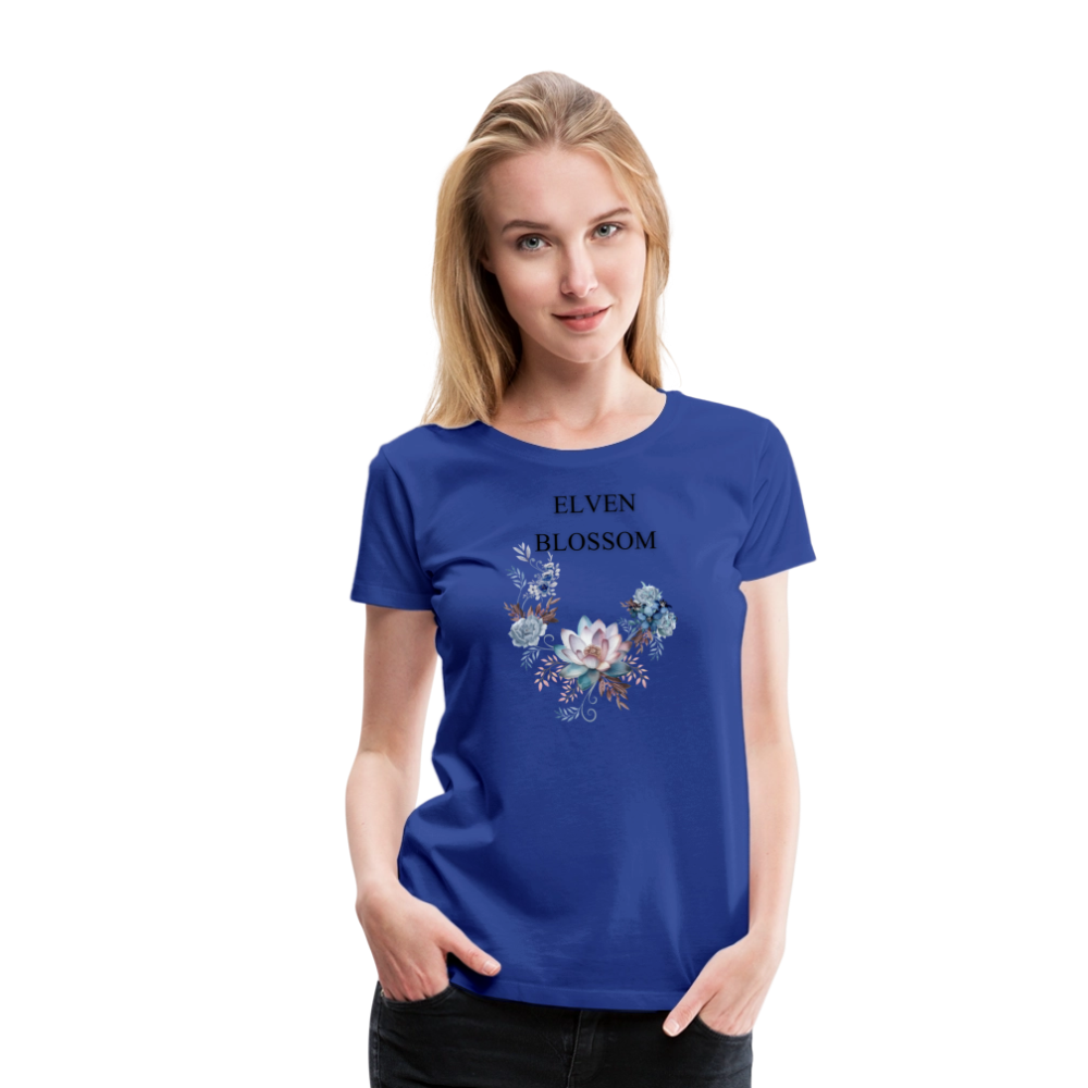 Women’s Premium T-Shirt Elven Blossom - royal blue