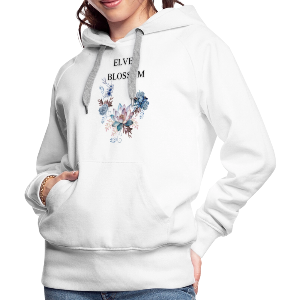 Women’s Premium Hoodie Elven - white