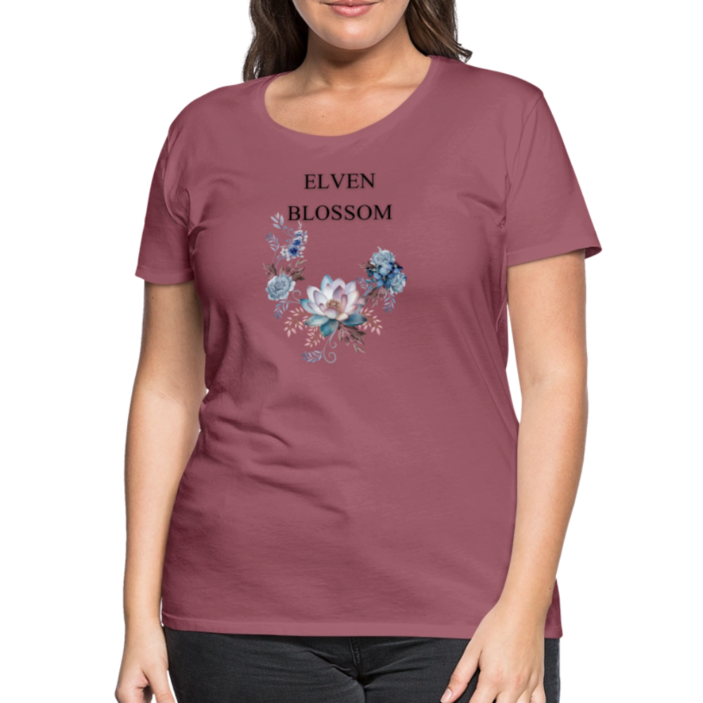 Women’s Premium T-Shirt Elven Blossom - mauve