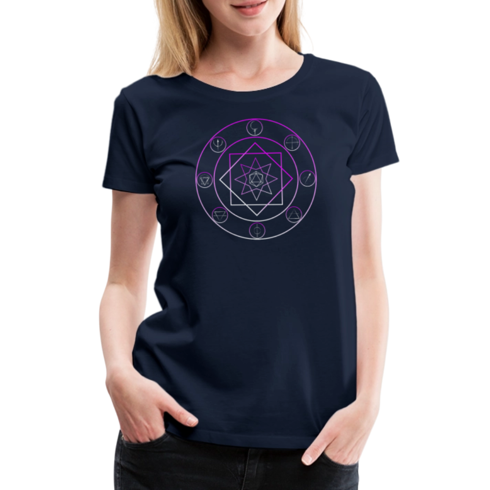 Women’s Premium T-Shirt Tiefling - navy