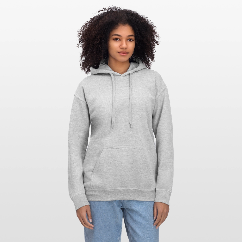 Mystischer Fantasy Hoodie – "Legacy of the Dragon" mit Drachen-Symbol auf dem Rücken | Perfekt für Rollenspiel & epische Abenteuer - light heather grey