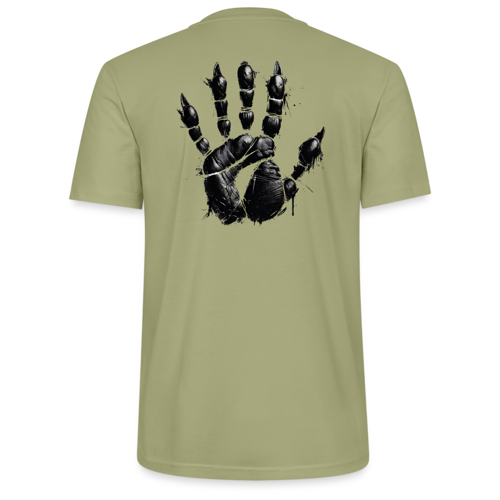 Orc-Krieger T-Shirt – "Mark of the Horde" mit Orc-Hand auf dem Rücken | Perfekt für Rollenspiel & Fantasy-Schlachten - sage