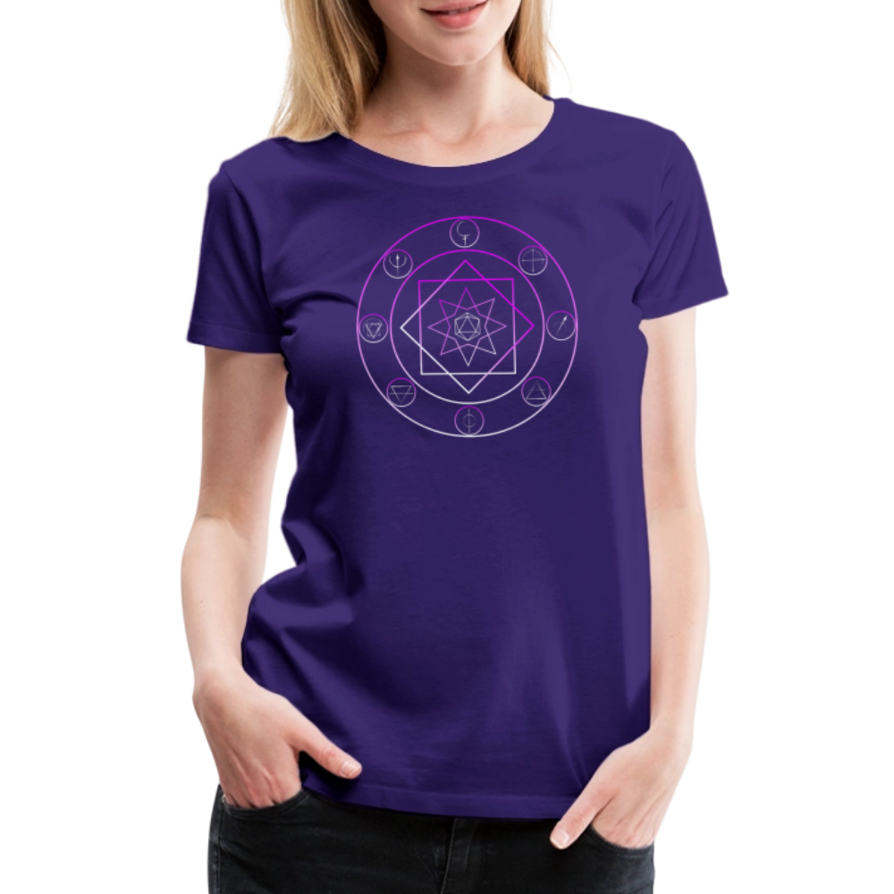 Women’s Premium T-Shirt Tiefling - purple