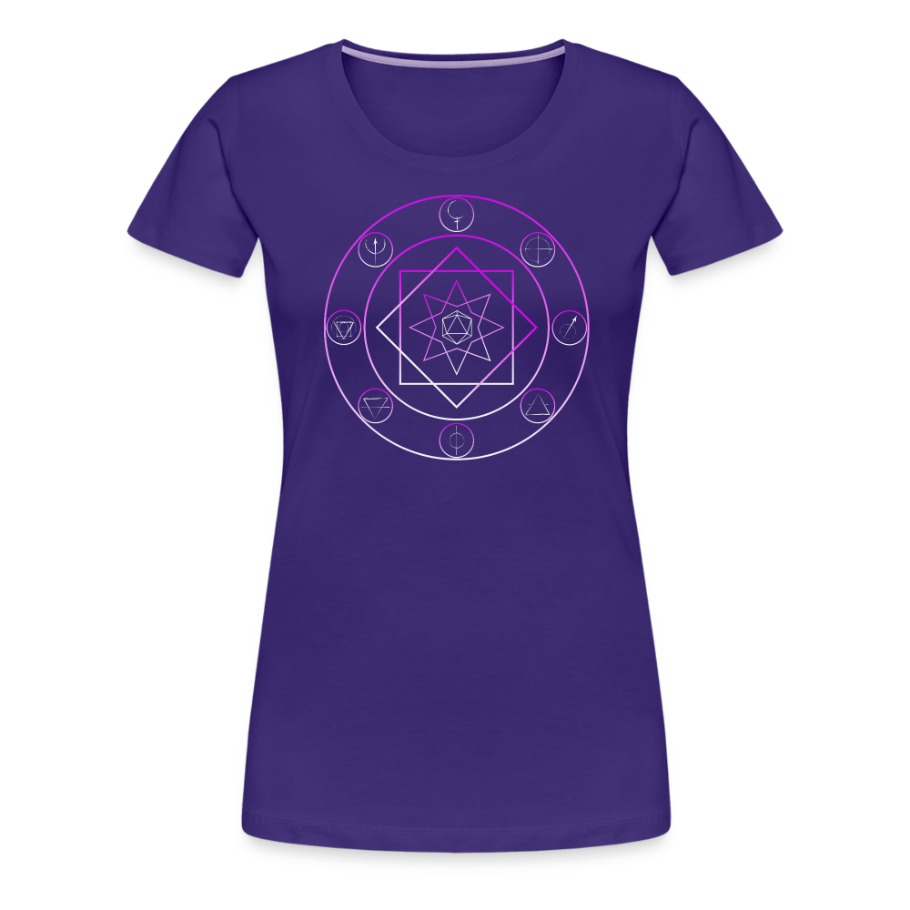 Women’s Premium T-Shirt Tiefling - purple