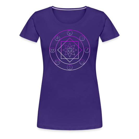 Women’s Premium T-Shirt Tiefling - purple