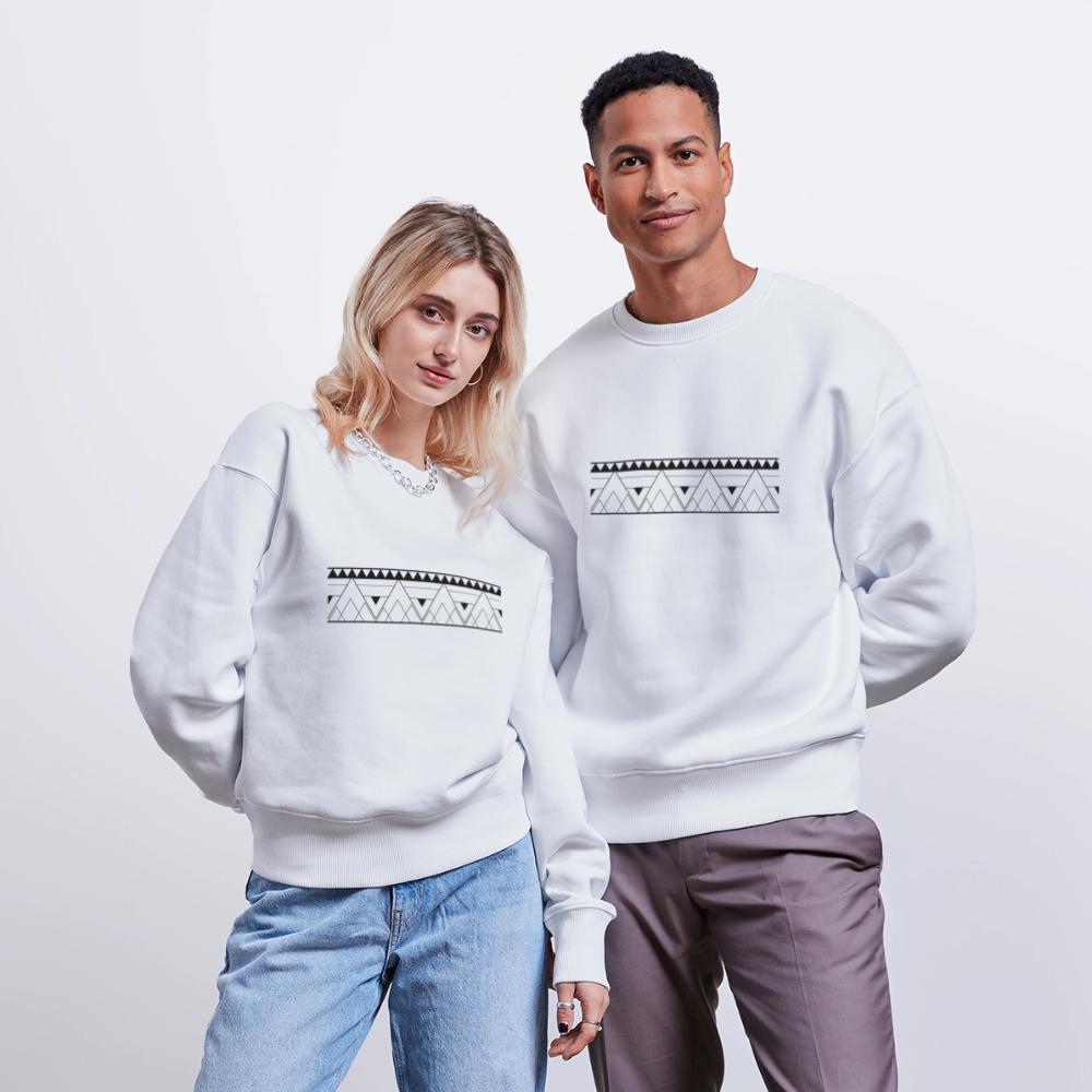 Stanley/Stella RADDER Unisex Oversize Organic Sweatshirt Dwarf - white