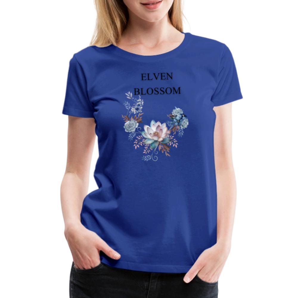 Women’s Premium T-Shirt Elven Blossom - royal blue