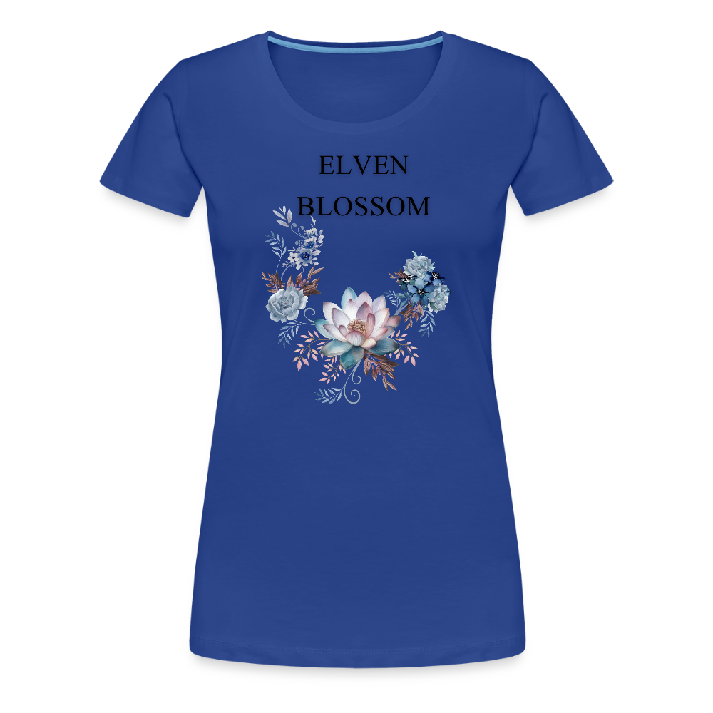 Women’s Premium T-Shirt Elven Blossom - royal blue