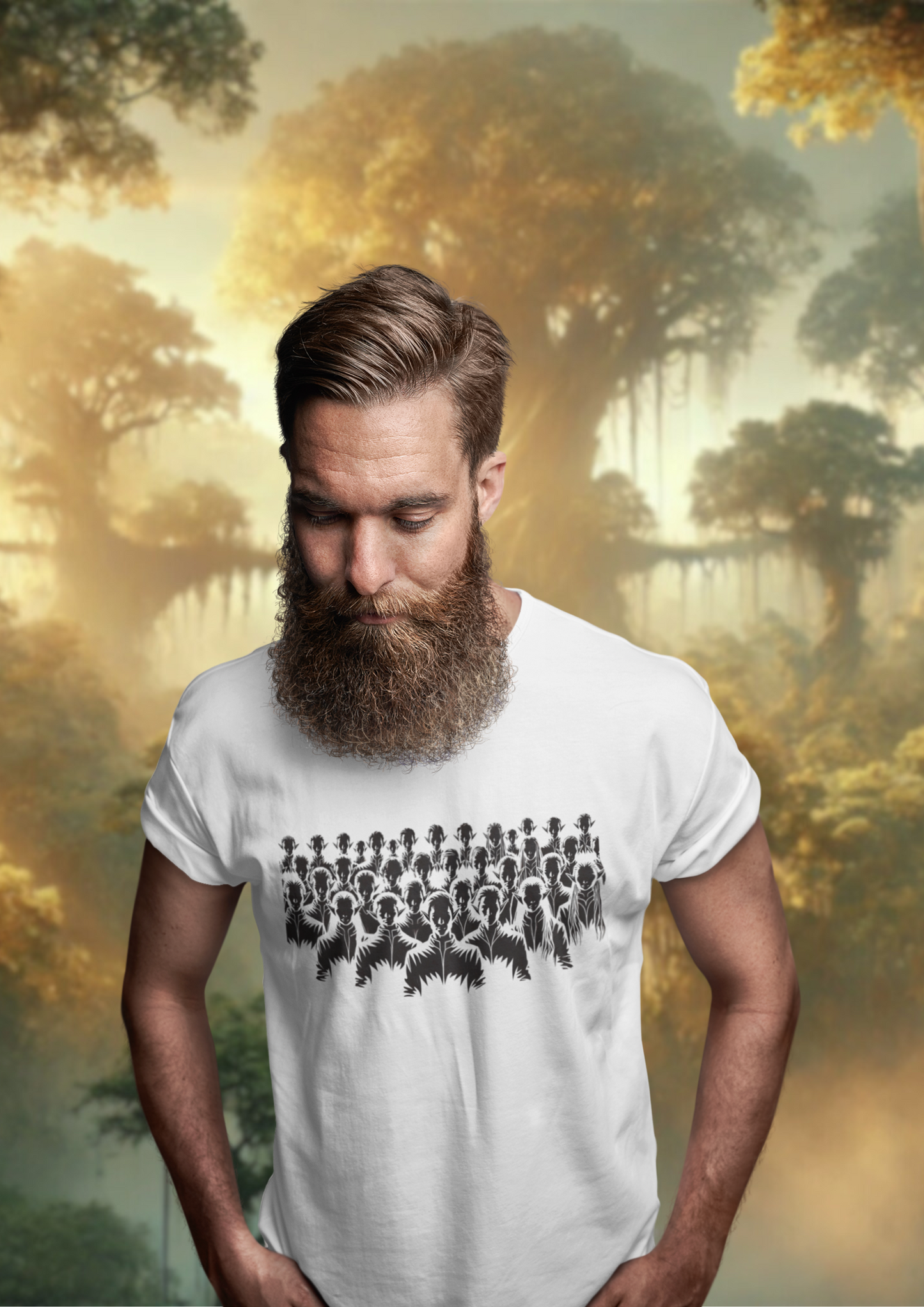 "Elven Unity" – Verbundenheit mit dem Volk der Elfen - Unisex shirt