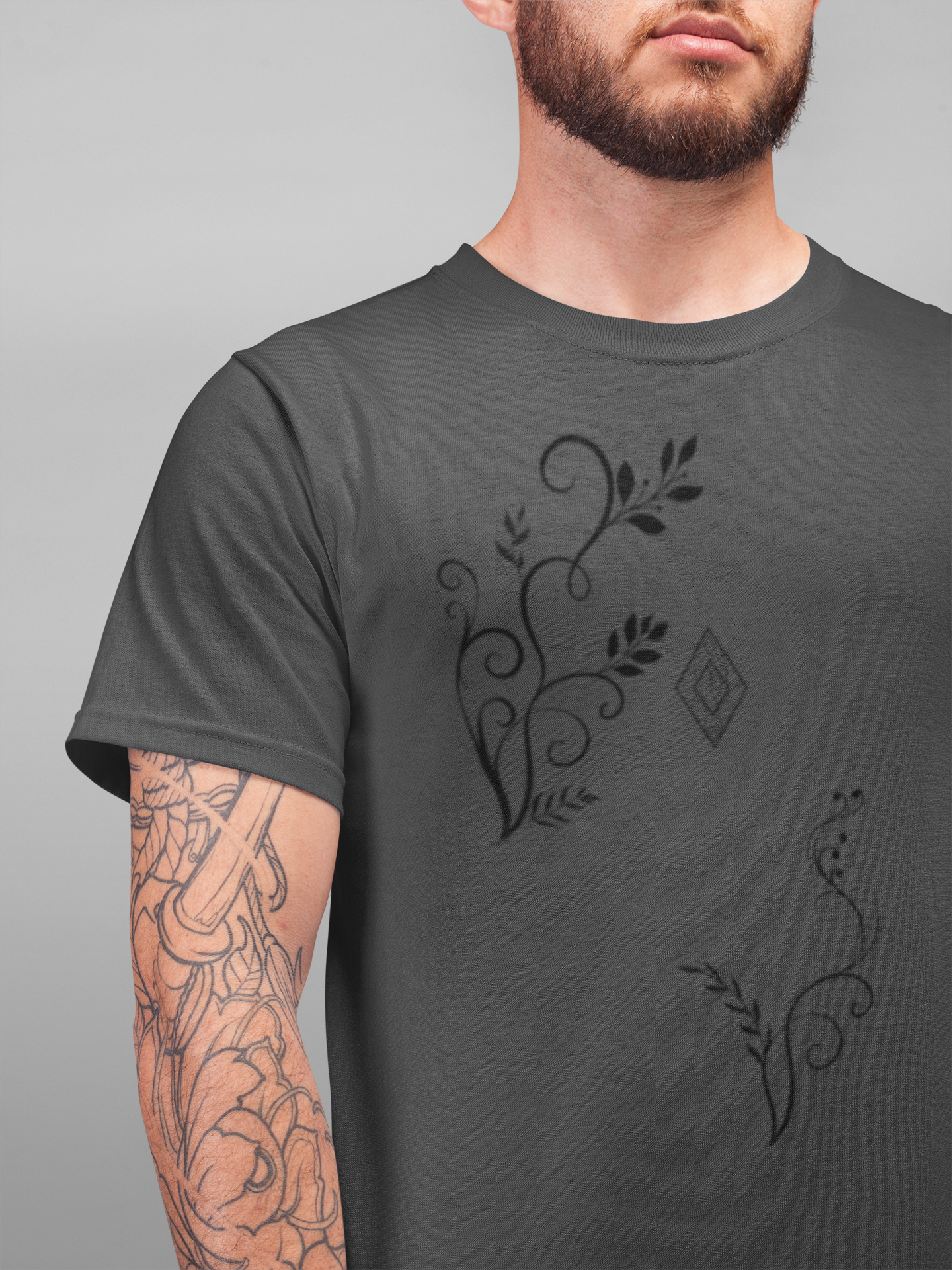 "Elven Grace" – Mystisches Fantasy T-Shirt mit elfischer Ornamentik Stanley/Stella CRAFTER Unisex T-Shirt