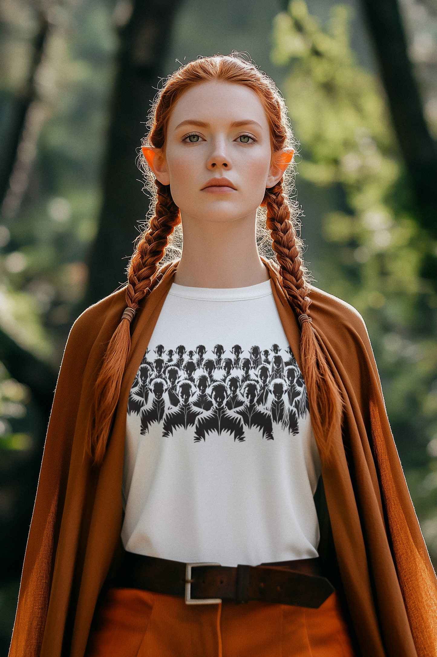 Elves Shirt for Fantasy Stanley/Stella Nova Women’s Boxy "Elven Unity" – Oversize T-Shirt für Frauen mit Symbol der Elfenverbundenheit